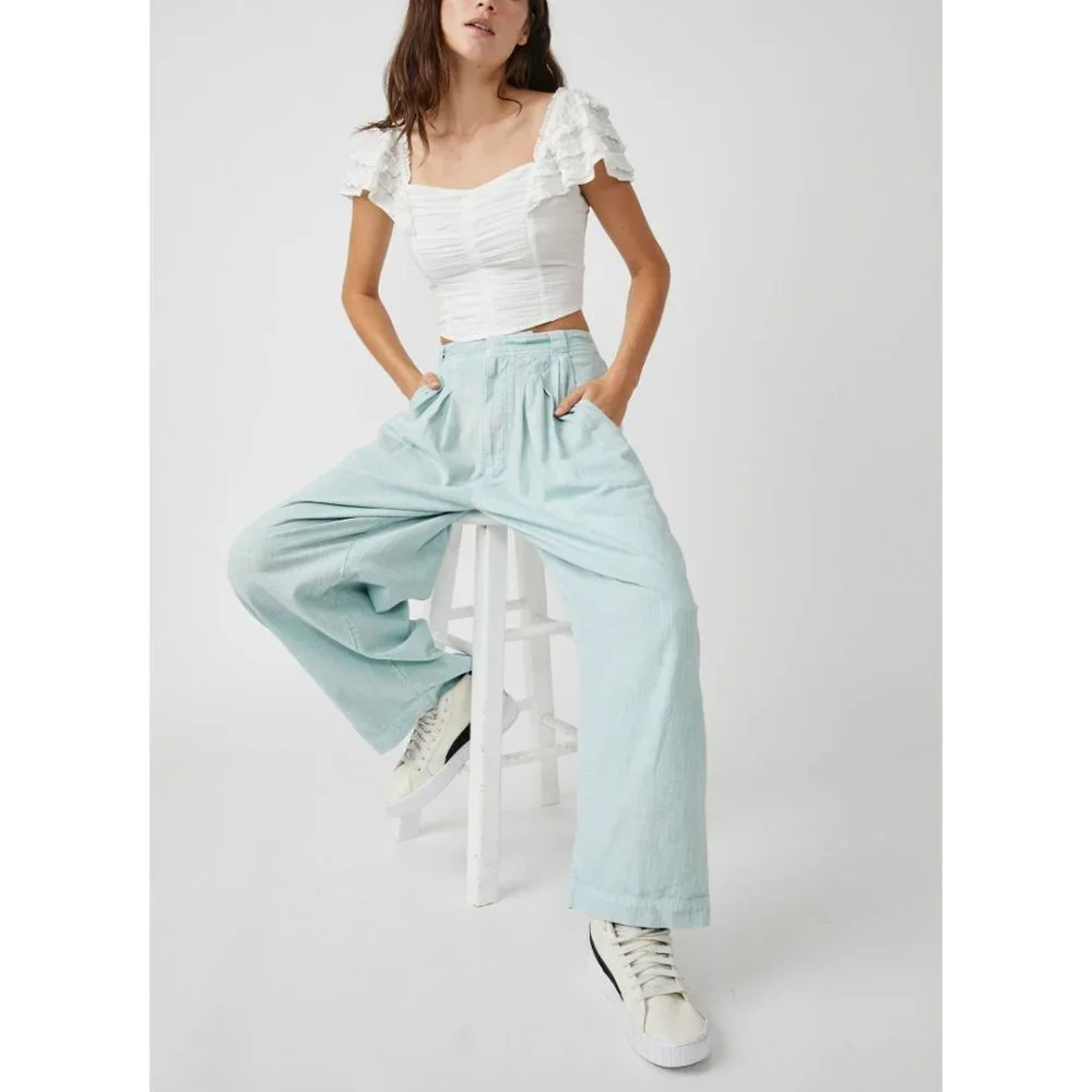 🎉LAST CHANCE🎉 FREE PEOPLE Thank You Very Sweetly / White - Picture 2 of 6